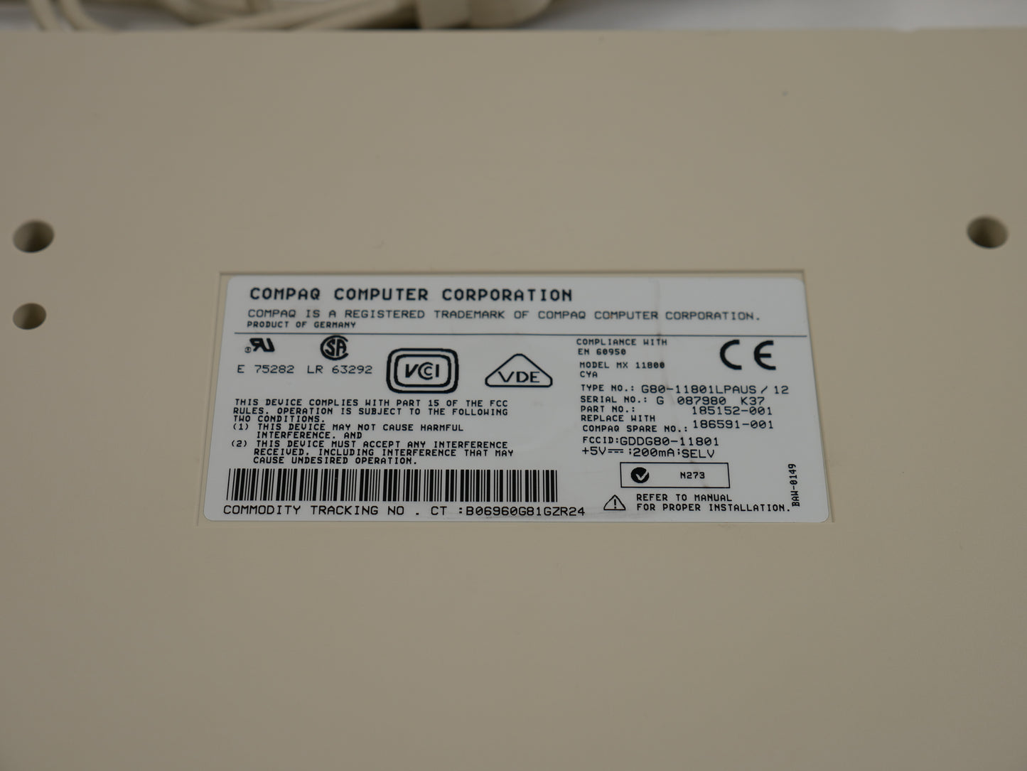 G80-11801LPAUS