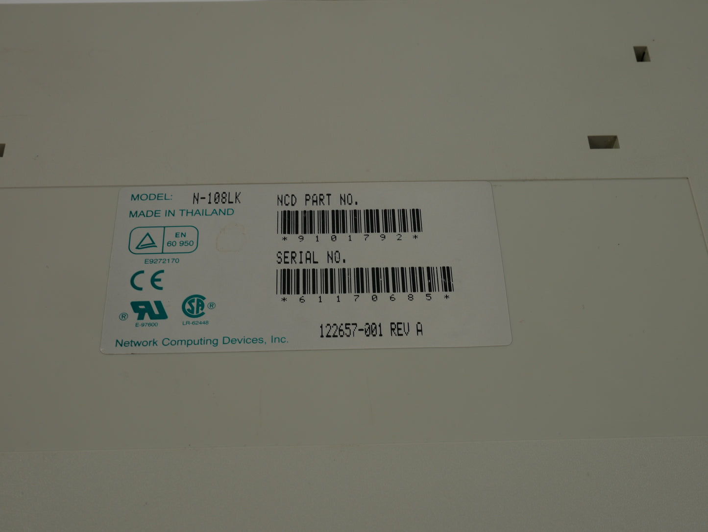 NCD N-108LK