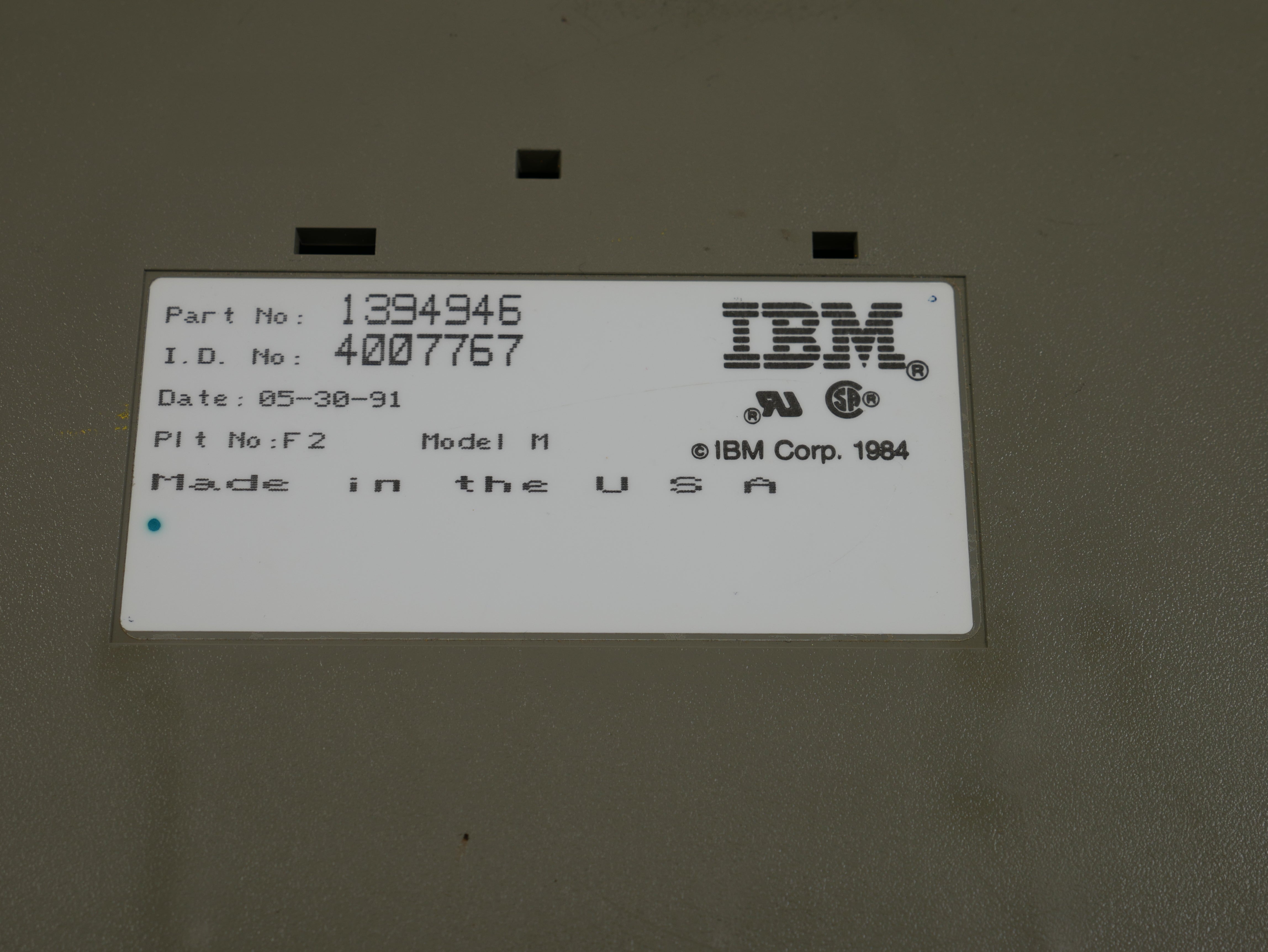 IBM Model M Industrial Keyboard